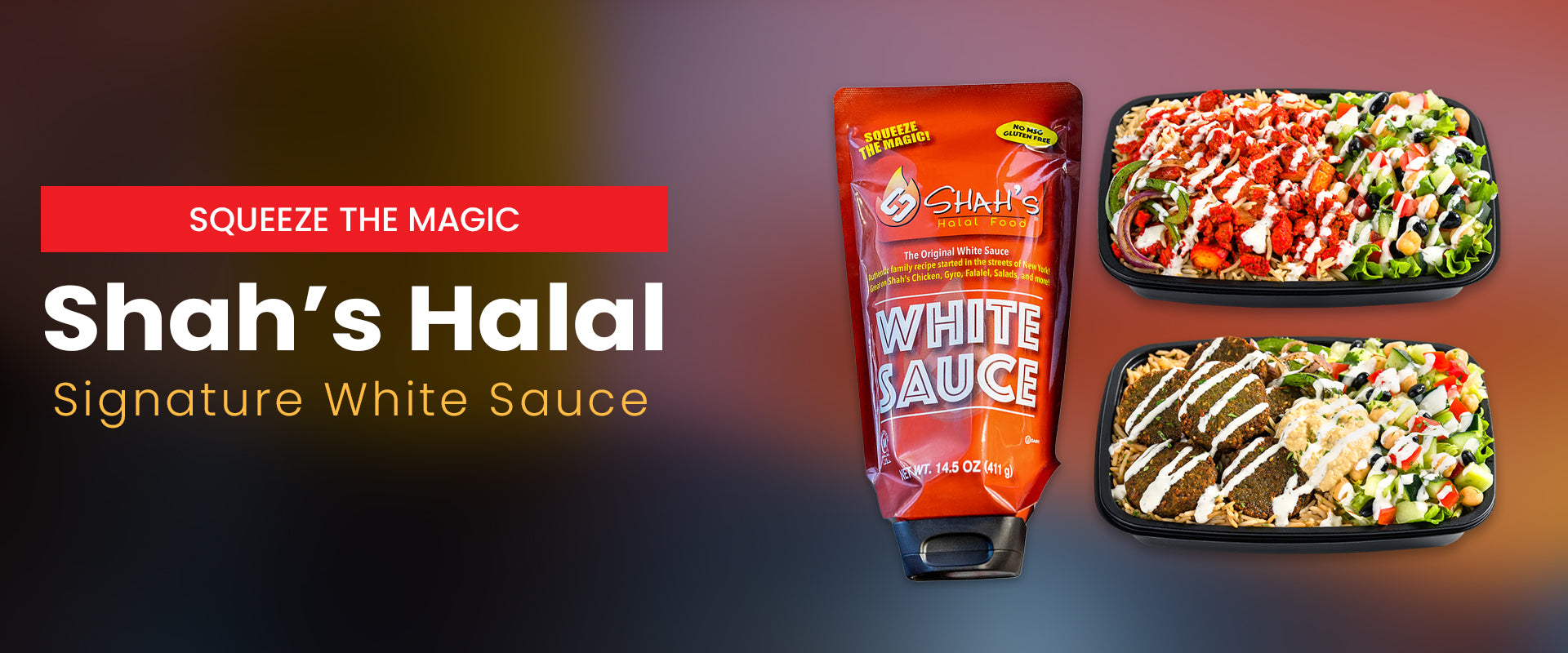 White Sauce for Kebab, Falafel, and More | Shahs Halal